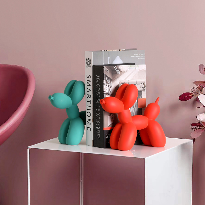 Mô hình chó bong bóng decor kệ Tivi XSY2018 | Flexdecor VN | 5