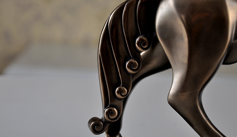 Tượng ngựa trang trí để bàn sáng tạo TKD727 | Flexdecor VN | 11