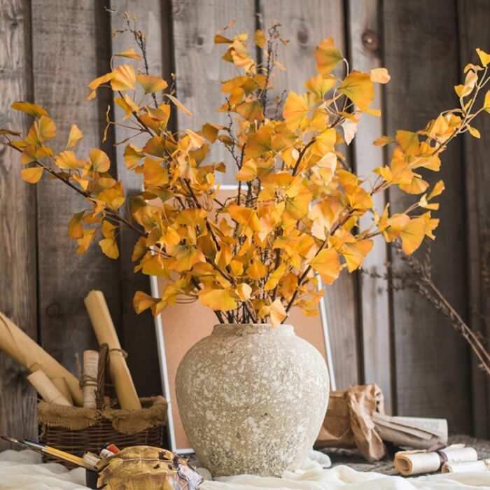Bình hoa gốm Atlantis decor phòng khách TC5948 | Flexdecor VN | 2