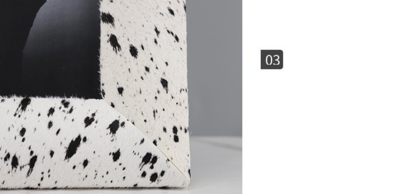 Khung ảnh để bàn decor họa tiết trắng đen C4703 | Flexdecor VN | 15