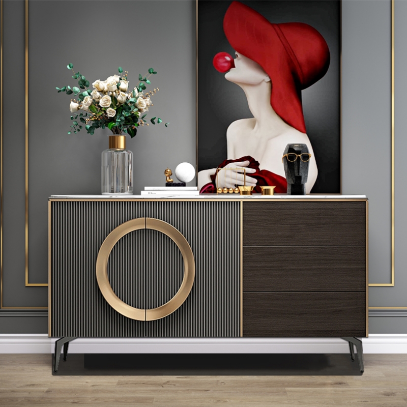 Tủ console decor phòng khách nghệ thuật XHF692 | Flexdecor VN | 1