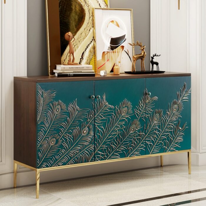 Tủ kệ console 3 cánh decor phòng khách GD2031 | Flexdecor VN | 1
