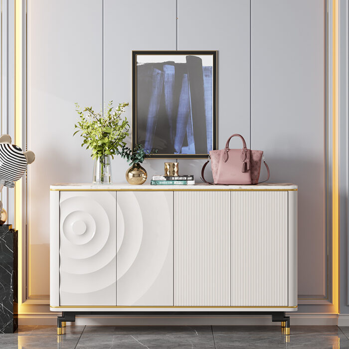 Tủ kệ gỗ console trang trí nội thất LHYM26