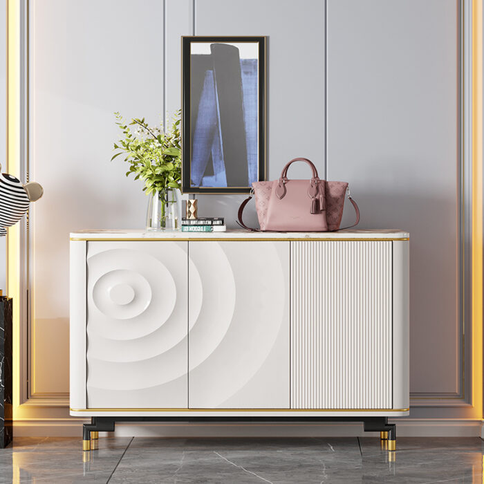 Tủ kệ gỗ console trang trí nội thất LHYM26 | Flexdecor VN | 1