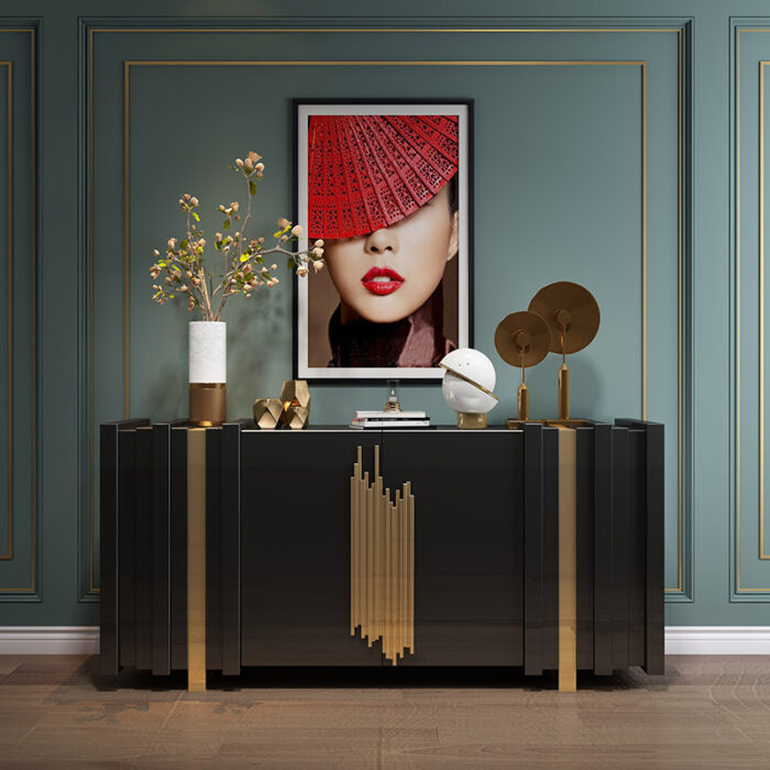 Tủ kệ gỗ console trang trí phòng khách SF1901