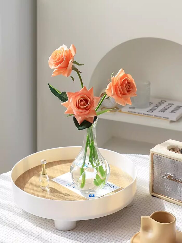 Bình thuỷ tinh kèm hoa hồng sang trọng MW6860 | Flexdecor VN | 4