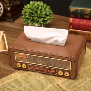 Hộp đựng khăn giấy decor hình Radio BH6561