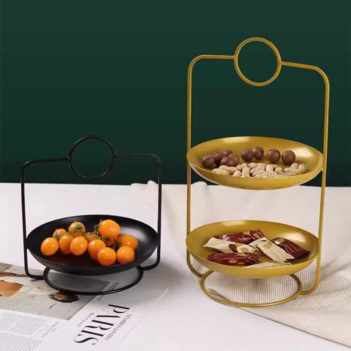 Khay trang đựng trái cây phòng khách sang trọng HB6964 | Flexdecor VN | 1