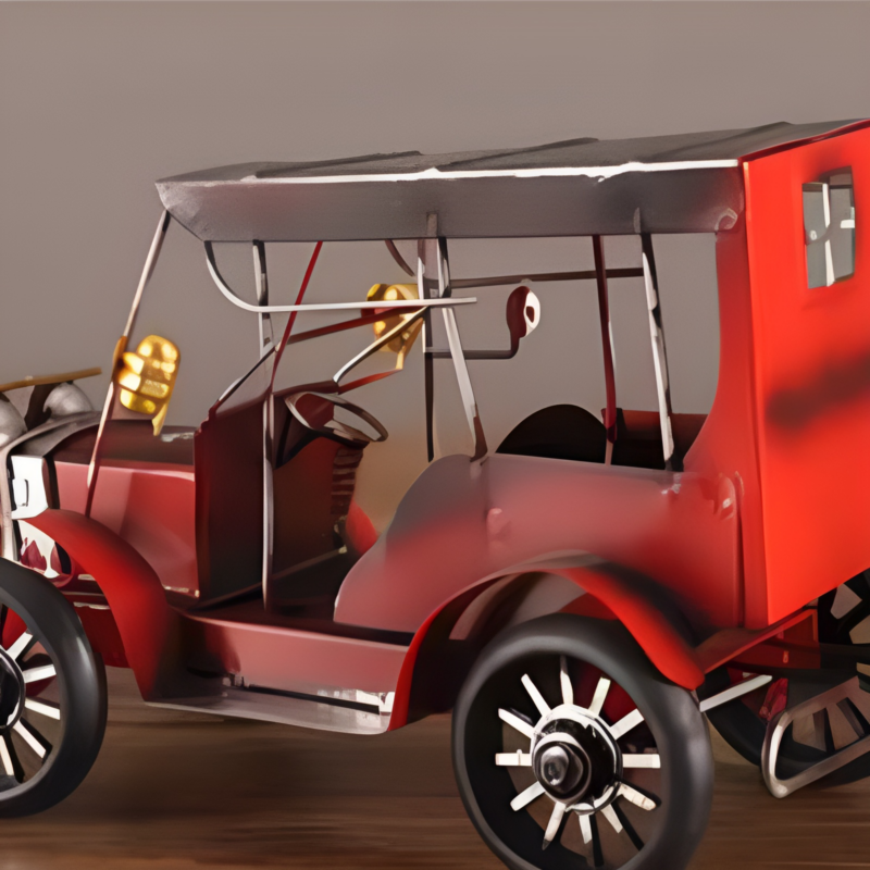 Mô hình decor xe Jeep cổ phong cách Retro BH7099 | Flexdecor VN | 17