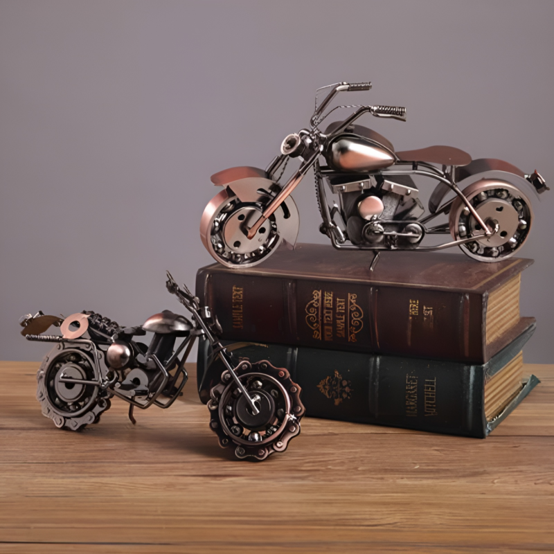 Mô hình xe moto Harley Davidson phong cách Retro BH4993 | Flexdecor VN | 7