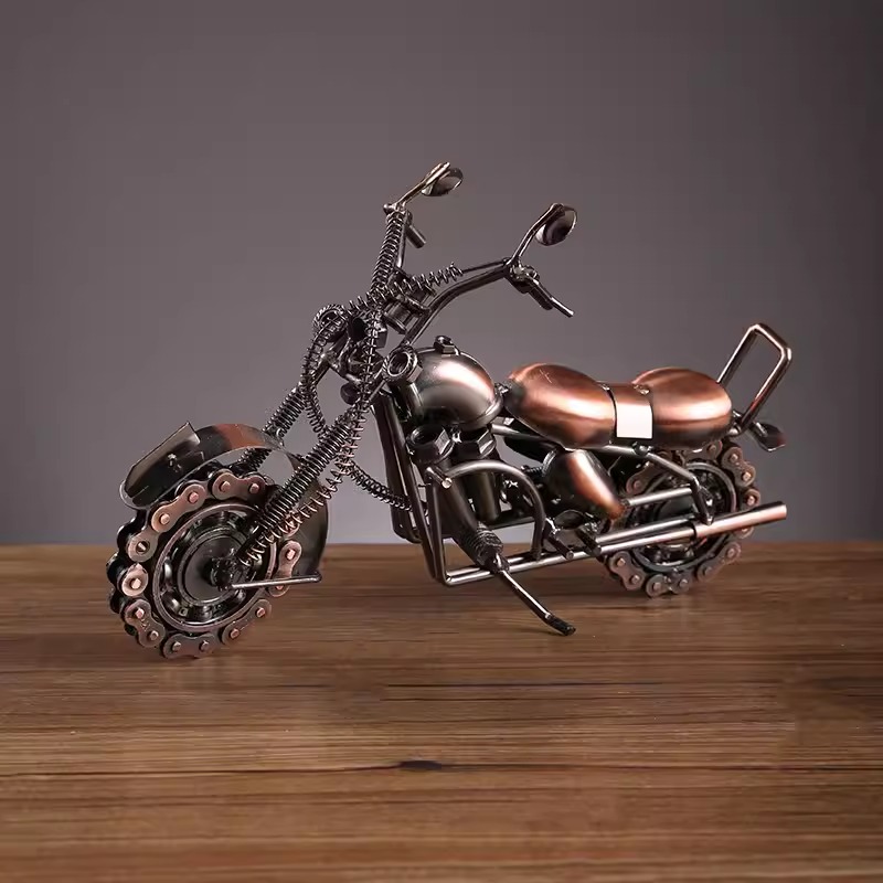 Mô hình xe moto Harley Davidson phong cách Retro BH4993 | Flexdecor VN | 13