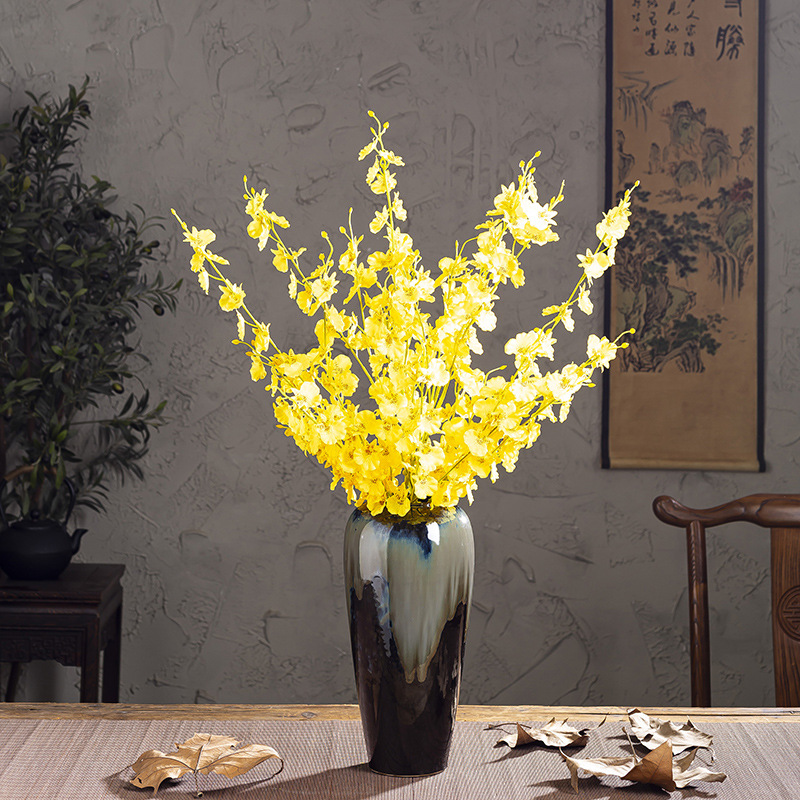 Bình hoa gốm sứ phong cách Gradient Retro XY6274 | Flexdecor VN | 5
