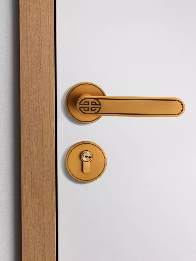 Khóa cửa tay gạt hợp kim tối giản decor cửa gỗ BJ7285 | Flexdecor VN | 21