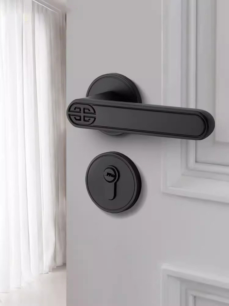 Khóa cửa tay gạt hợp kim tối giản decor cửa gỗ BJ7285 | Flexdecor VN | 9