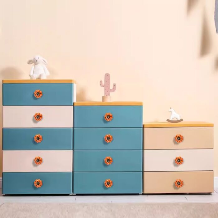 Núm tay nắm gốm sứ hình bí ngô nhiều màu AA6404 | Flexdecor VN | 2