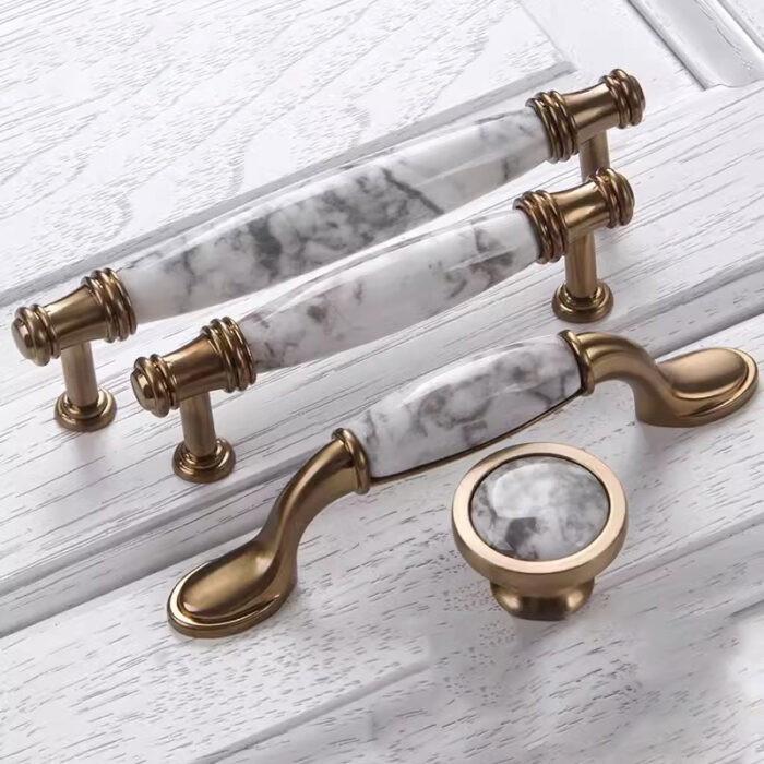 Tay nắm hợp kim kết hợp gốm sứ sang trọng MDB5707 | Flexdecor VN | 1