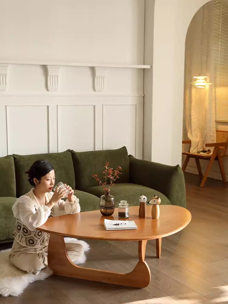 Bàn cà phê nhỏ bằng gỗ phong cách Nhật Bản WM7313 | Flexdecor VN | 9