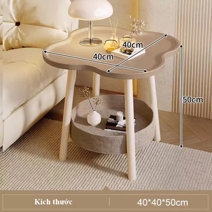 Bàn đặt góc phòng ngủ hình đám mây MSF7518 | Flexdecor VN | 3