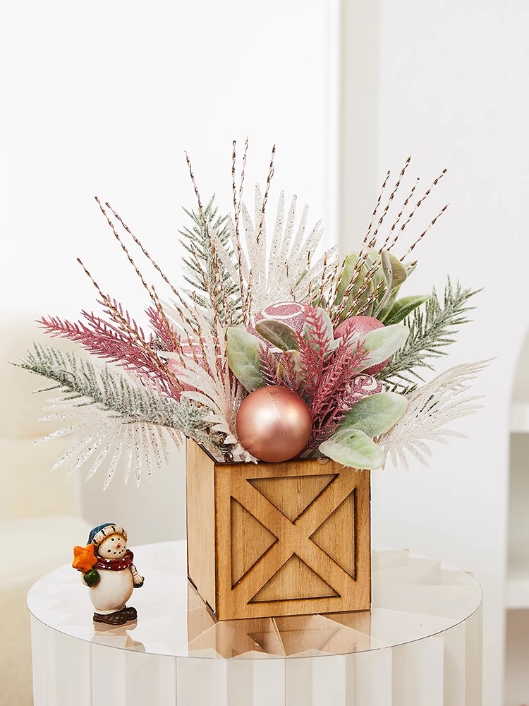 Chậu hoa gỗ trang trí phòng khách nhiều màu OD7462 | Flexdecor VN | 9