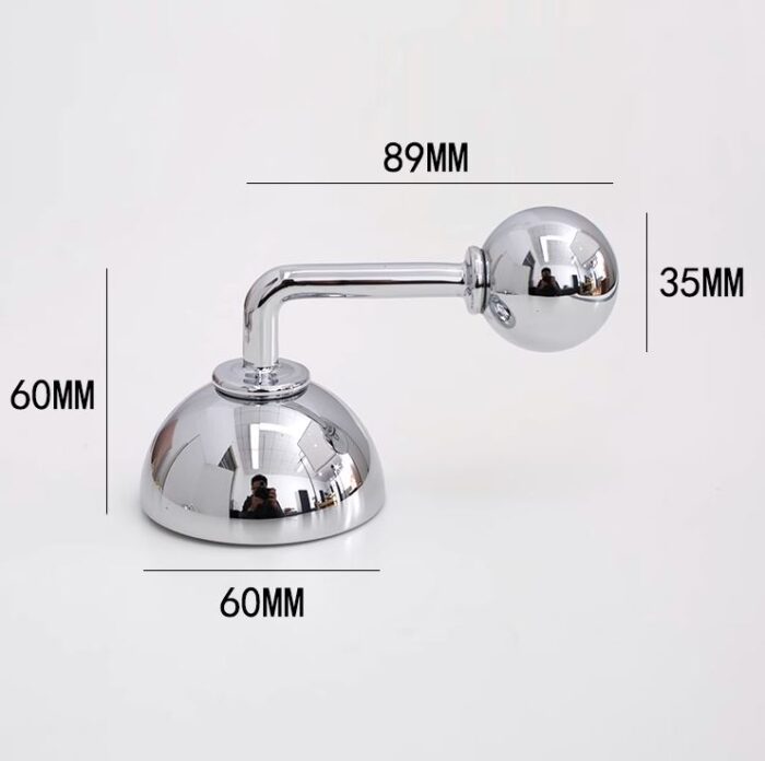 Khóa cửa tay gạt đồng màu bạc kiểu dáng tối giản JJ7487 | Flexdecor VN | 5
