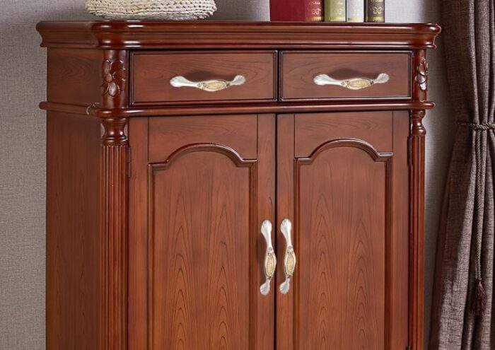 Tay nắm hợp kim khảm đá tự nhiên decor tủ gỗ JS5203 | Flexdecor VN | 2