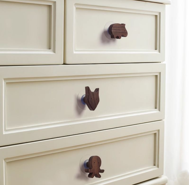 Tay nắm tủ bằng gỗ hình động vật đáng yêu DPS6960 | Flexdecor VN | 17