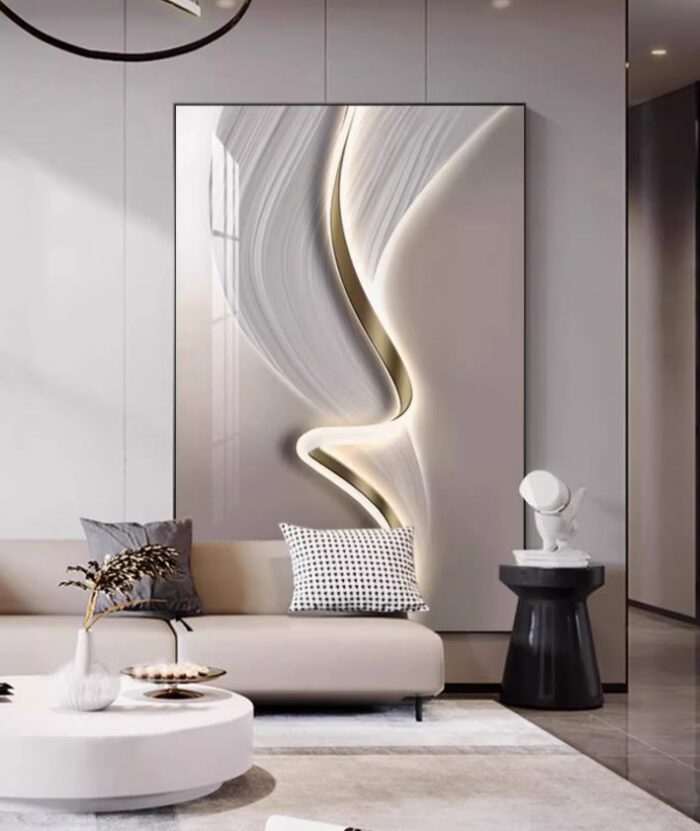 Tranh nghệ thuật trừu tượng decor phòng khách KC7472 | Flexdecor VN | 2