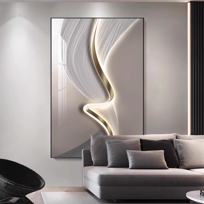 Tranh nghệ thuật trừu tượng decor phòng khách KC7472 | Flexdecor VN | 1