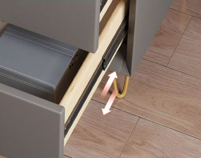 Tủ da decor phòng ngủ hai ngăn sang trọng MSF6683 | Flexdecor VN | 4