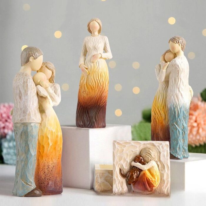 Tượng decor khoảnh khắc gia đình MG7274 | Flexdecor VN | 1