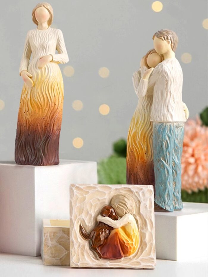 Tượng decor khoảnh khắc gia đình MG7274 | Flexdecor VN | 4