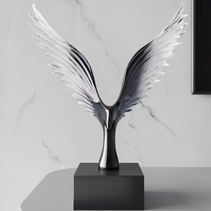 Tượng đôi cánh đại bàng decor phòng khách CX7442 | Flexdecor VN | 1