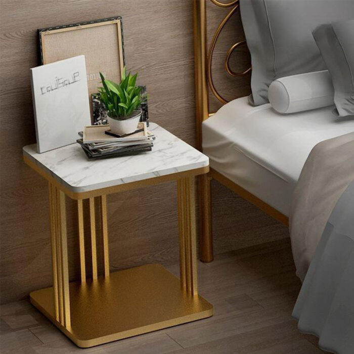 Bàn đặt phòng ngủ khung thép tối giản sang trọng JG6471 | Flexdecor VN | 1