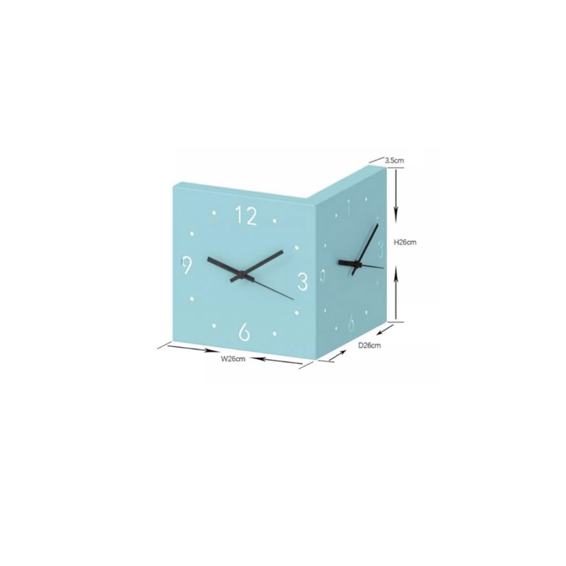 Đồng hồ góc tường hai mặt sáng tạo GQ0303 | Flexdecor VN | 171