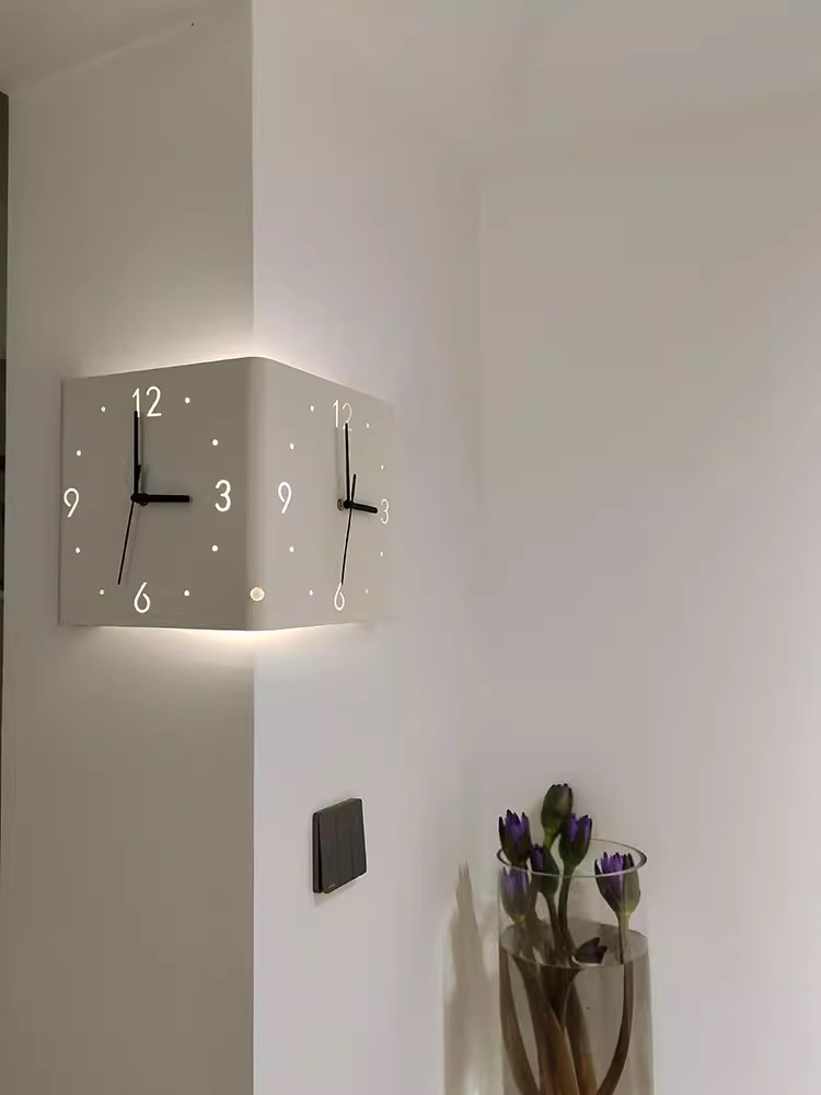 Đồng hồ góc tường hai mặt sáng tạo GQ0303 | Flexdecor VN | 165