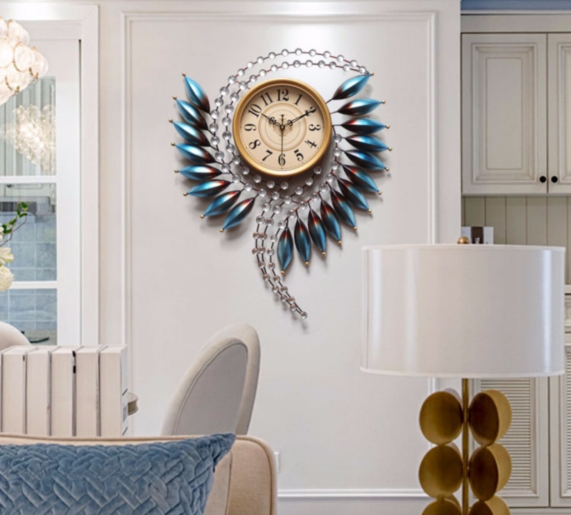 Đồng hồ treo tường decor phòng khách nghệ thuật OG8771 | Flexdecor VN | 15