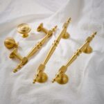 Tay nắm tủ rượu đồng sang trọng kiểu Pháp JS1744
