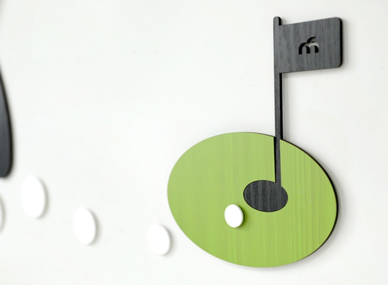 Đồng hồ treo tường chơi Golf sáng tạo MCS603 | Flexdecor VN | 9