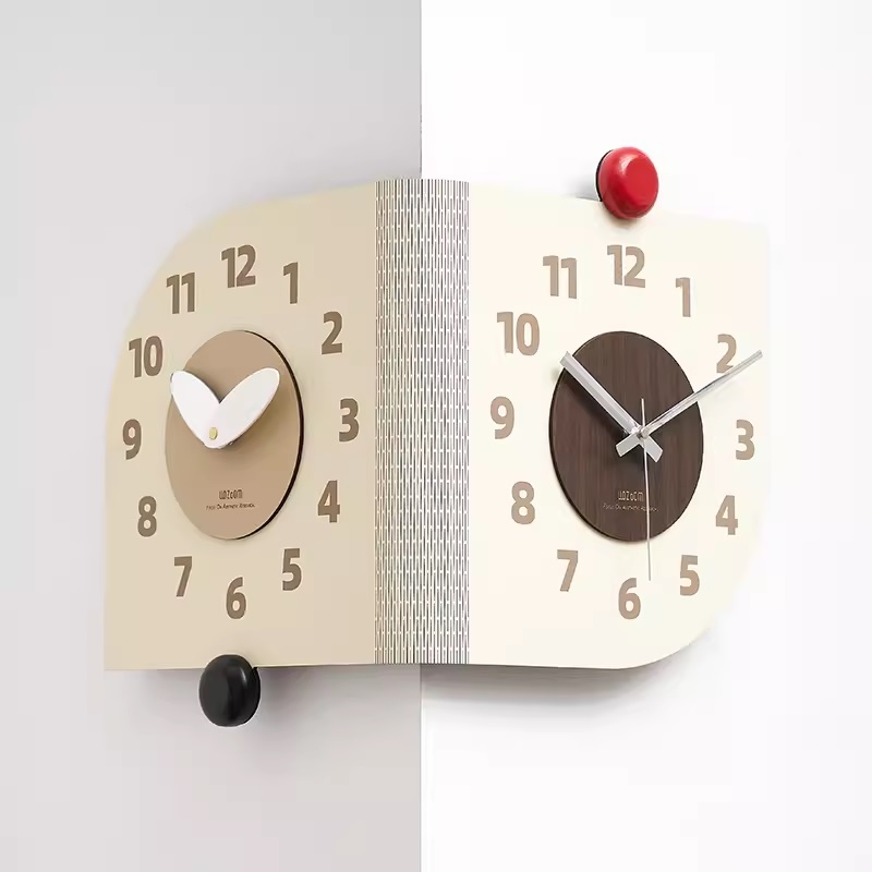 Đồng hồ treo tường decor hai mặt độc đáo TY514 | Flexdecor VN | 3