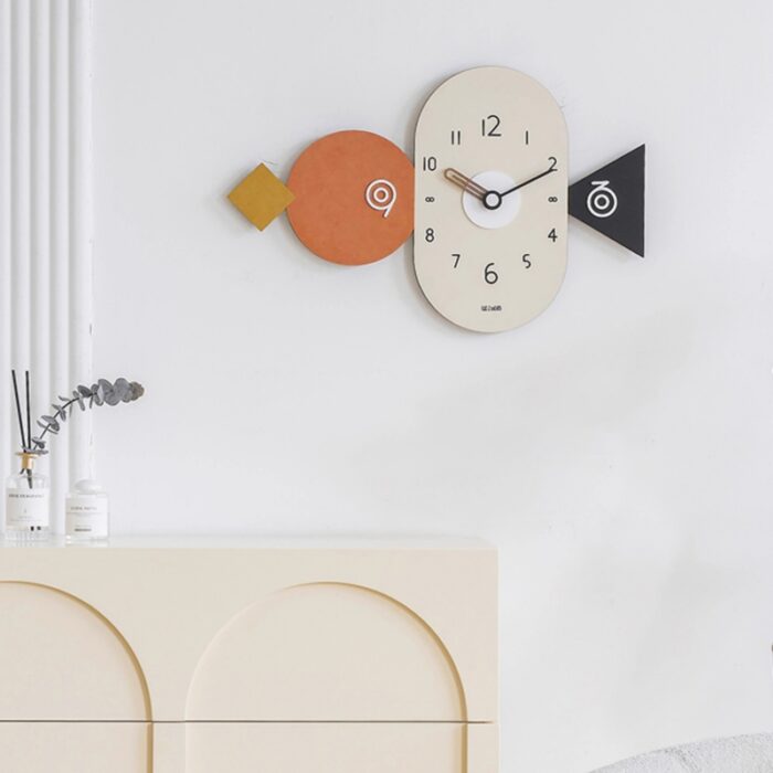 Đồng hồ treo tường decor hình học sáng tạo MCS733 | Flexdecor VN | 1