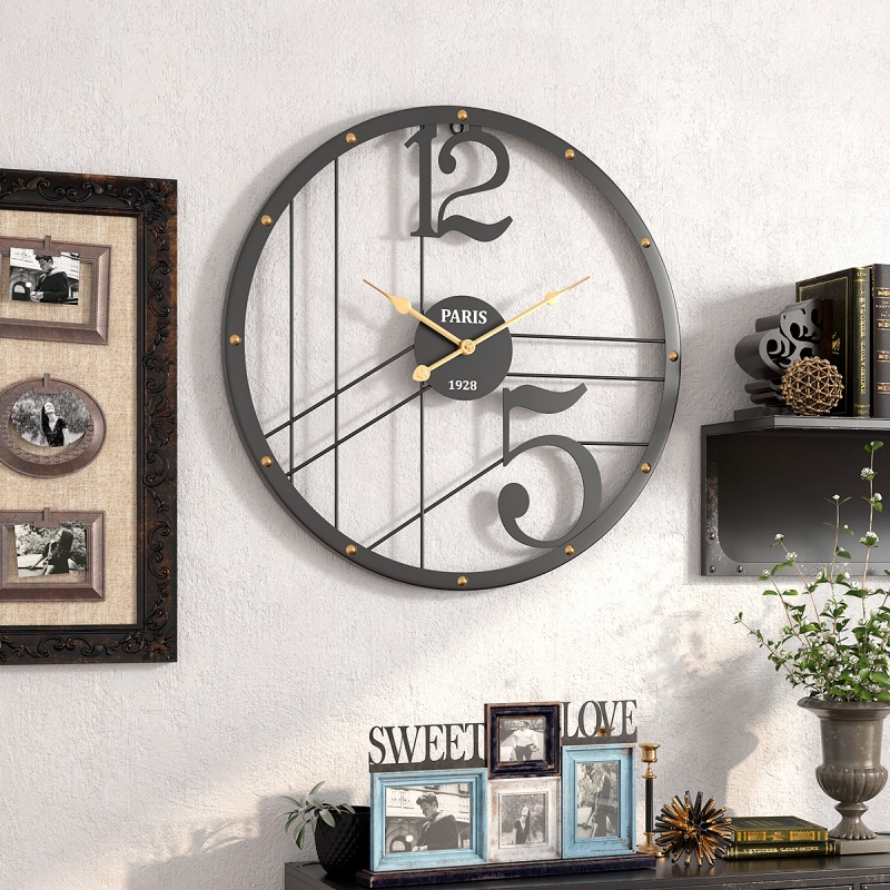 Đồng hồ treo tường sáng tạo decor phòng khách FB6279 | Flexdecor VN | 4