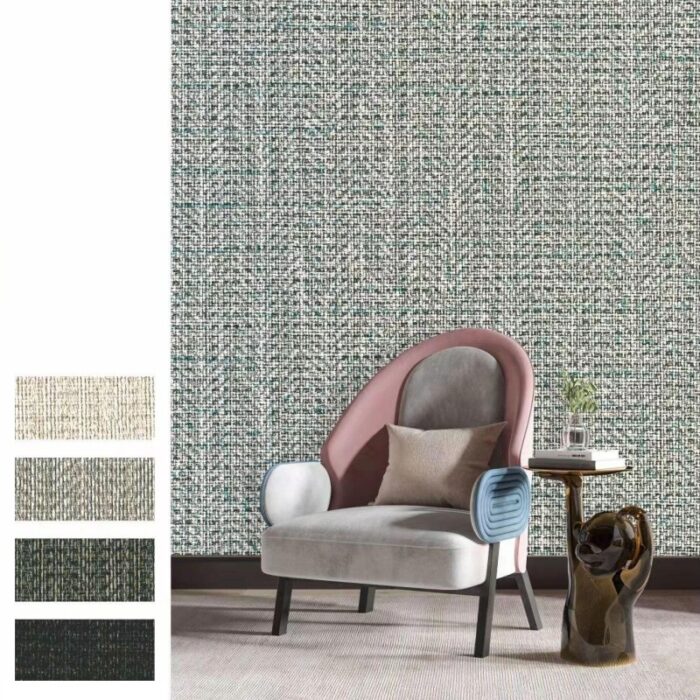 Giấy dán tường hoa văn xương cá nghệ thuật SK015 | Flexdecor VN | 1