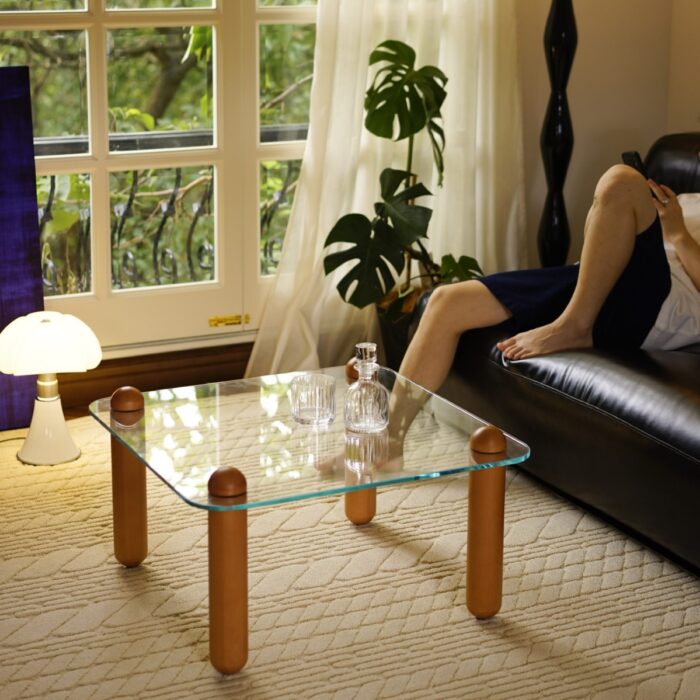 Bàn cà phê vuông phong cách Minimalist FH0690 | Flexdecor VN | 3