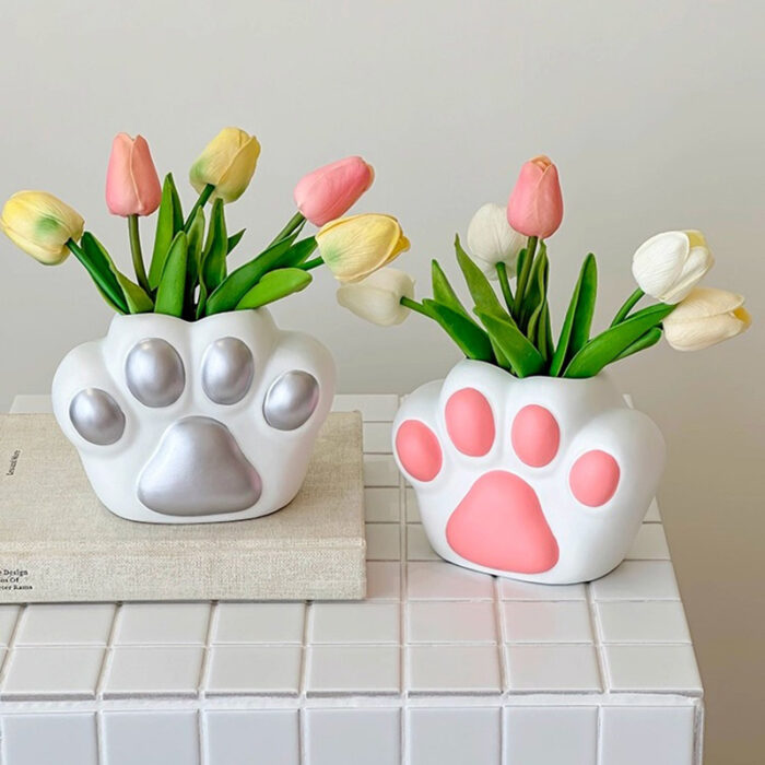 Bình cắm hoa hình chân mèo đáng yêu XM9147 | Flexdecor VN | 1