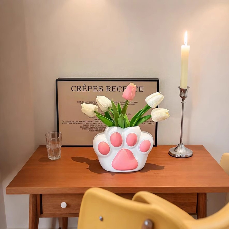 Bình cắm hoa hình chân mèo đáng yêu XM9147 | Flexdecor VN | 7