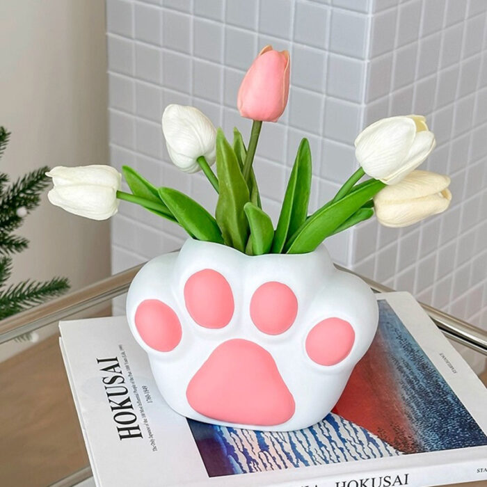 Bình cắm hoa hình chân mèo đáng yêu XM9147 | Flexdecor VN | 3