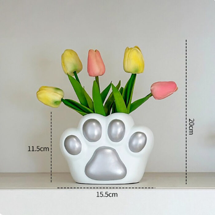 Bình cắm hoa hình chân mèo đáng yêu XM9147 | Flexdecor VN | 4