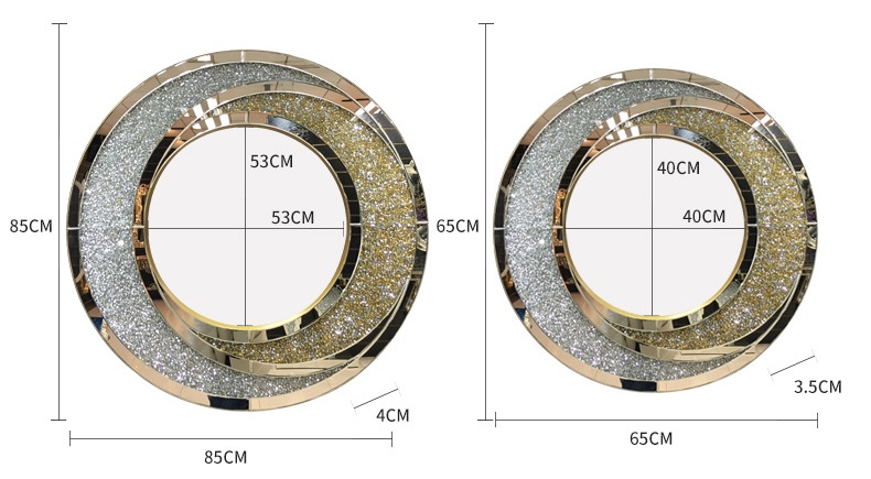 Gương tròn treo tường phong cách châu Âu sang trọng YCA315 | Flexdecor VN | 17 Gương tròn treo tường phong cách châu Âu sang trọng YCA315 | Flexdecor VN | 16