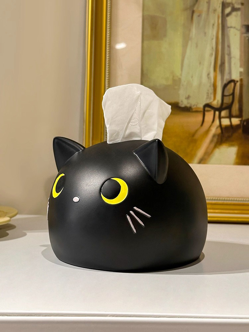 Hộp đựng khăn giấy hình mèo đen dễ thương XM7510 | Flexdecor VN | 17 Hộp đựng khăn giấy hình mèo đen dễ thương XM7510 | Flexdecor VN | 16