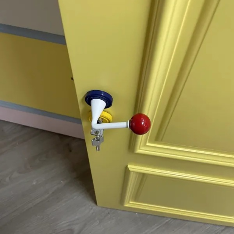 Khóa tay gạt bằng đồng decor không gian ấn tượng GT708 | Flexdecor VN | 18